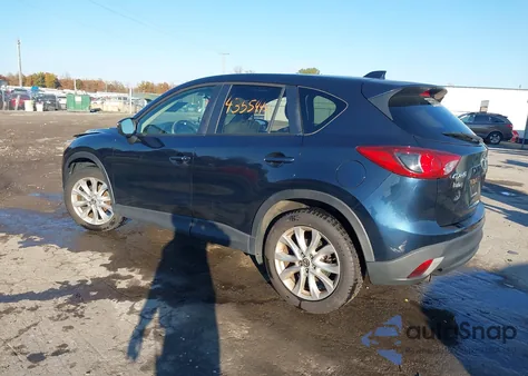 2015 Mazda Cx-5 Grand Touring из США, поврежденный, VIN JM3KE2DY6F0542404
